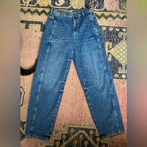 Zara barrel leg jeans size 2. Very flattering!